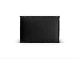 Perna decorativa, Nuria-215, Micadoni Home, 60x40x26 cm, tesatura structurata chenille, negru