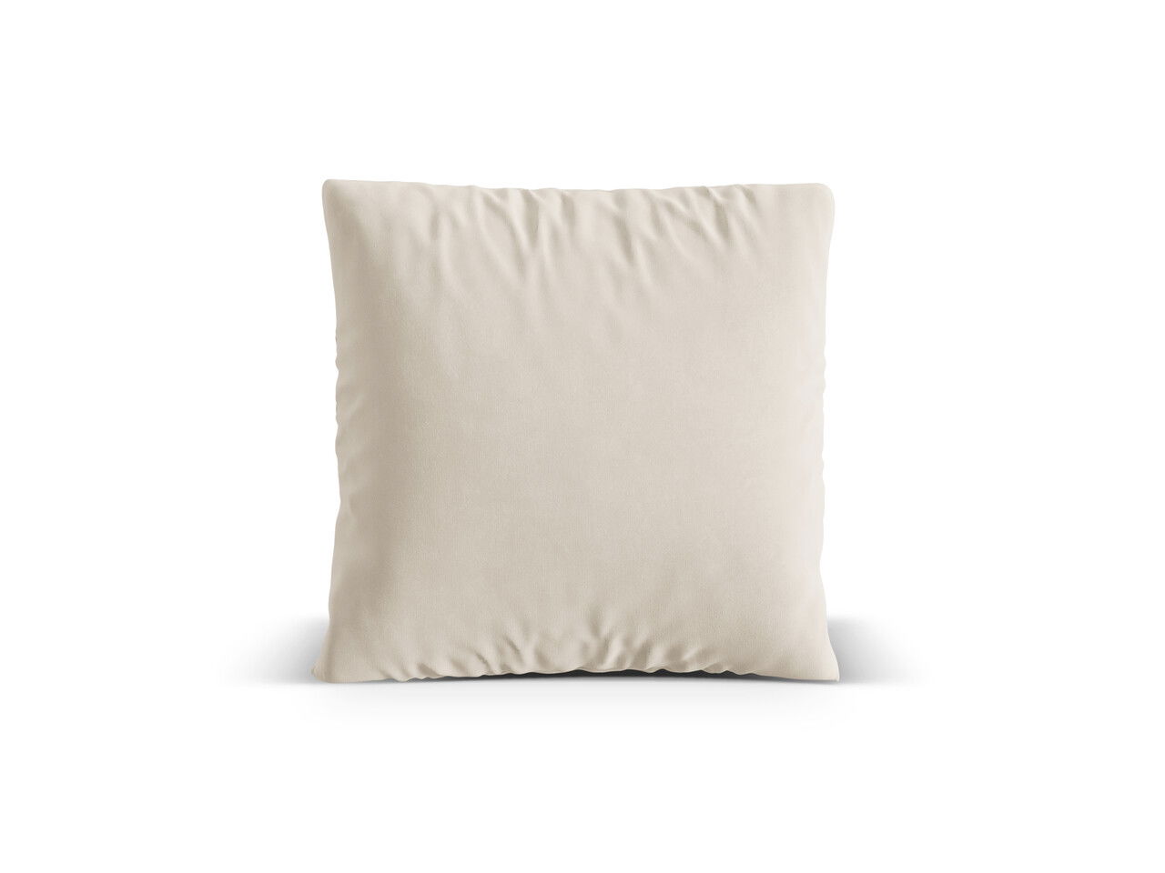 Perna decorativa, Nuria-88, Micadoni Home, 70x70 cm, catifea, bej