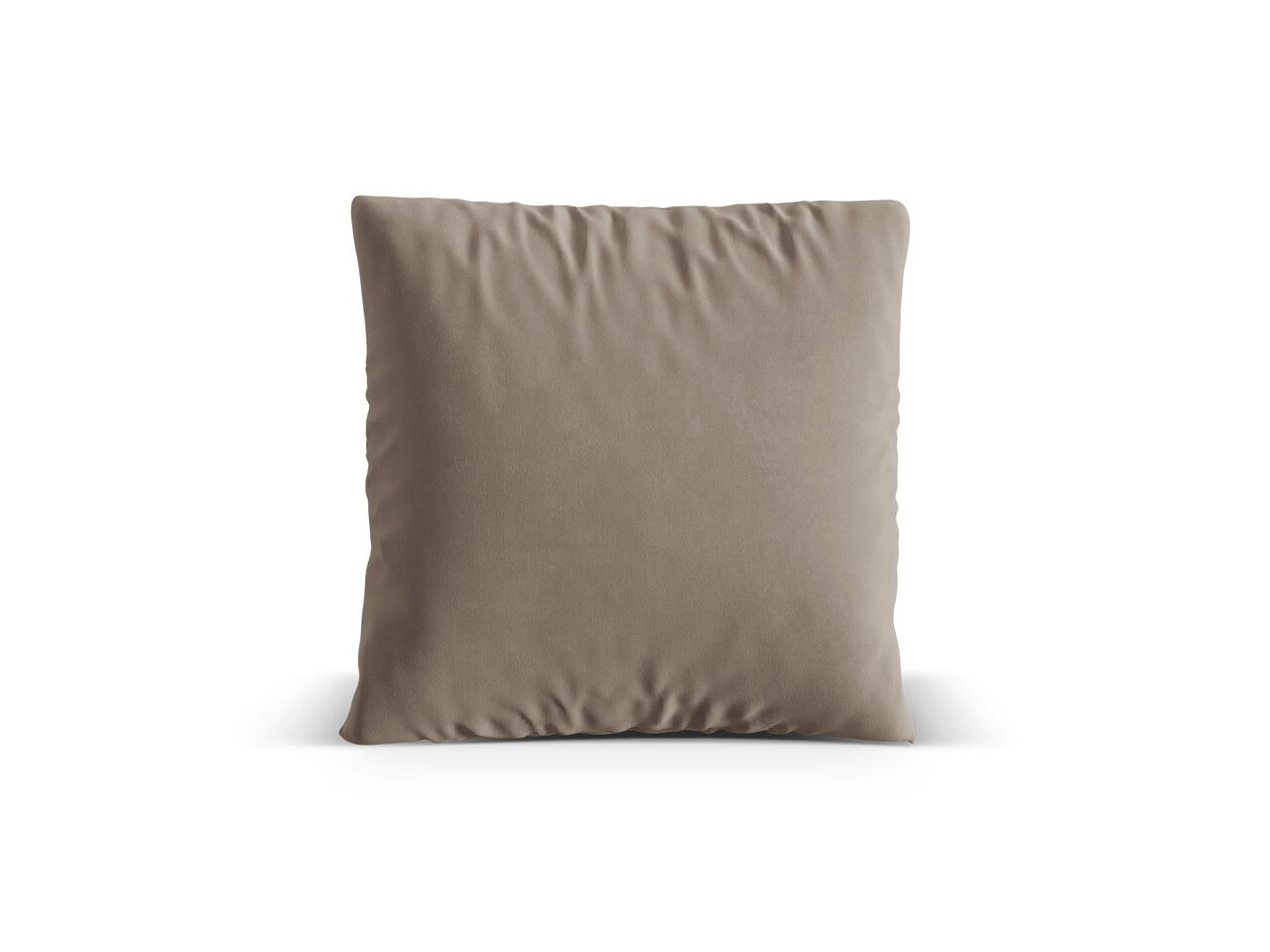 Perna decorativa, Nuria-88, Micadoni Home, 70x70 cm, catifea, gri beton