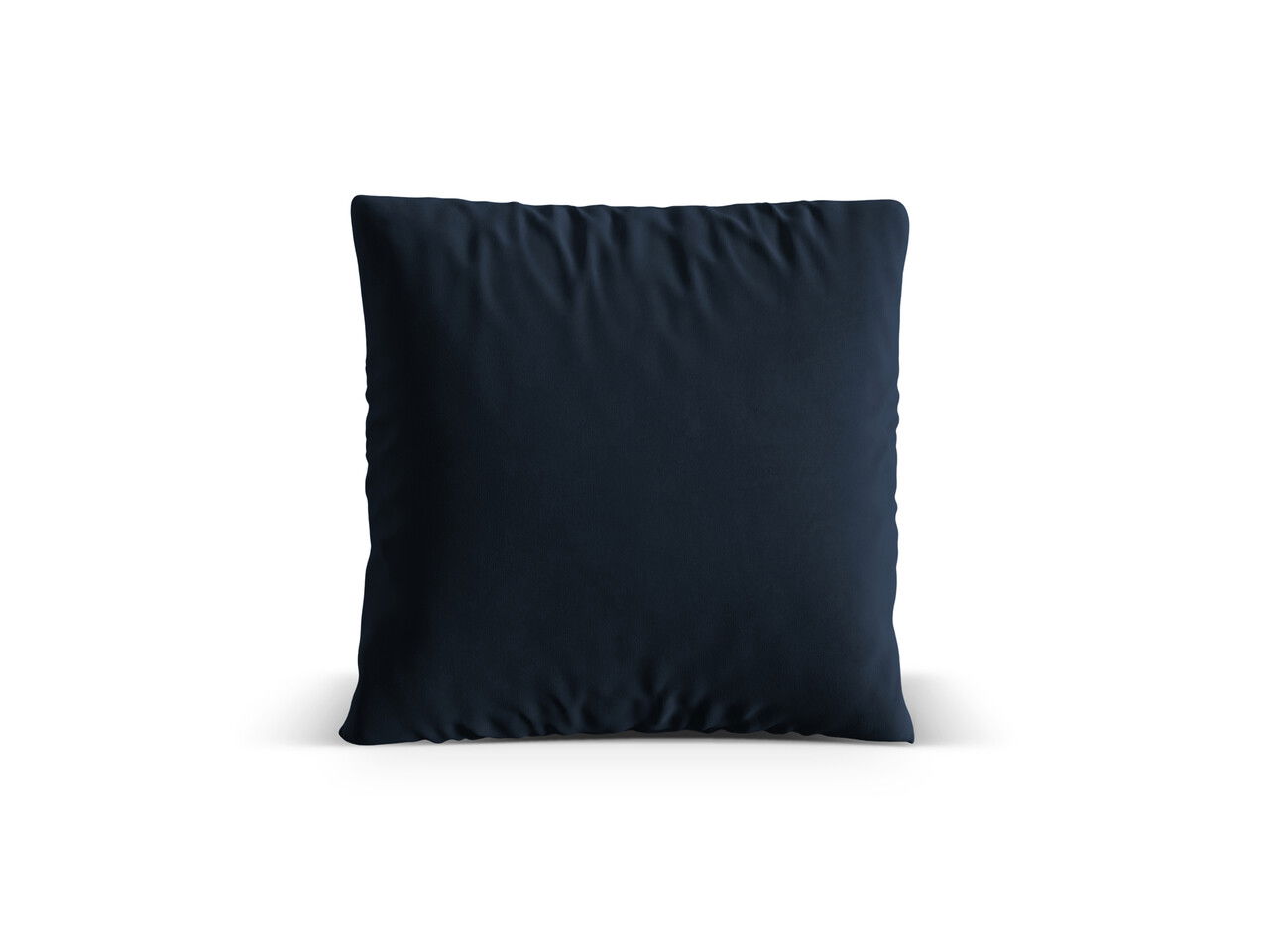 Perna decorativa, Nuria-88, Micadoni Home, 70x70 cm, catifea, albastru inchis