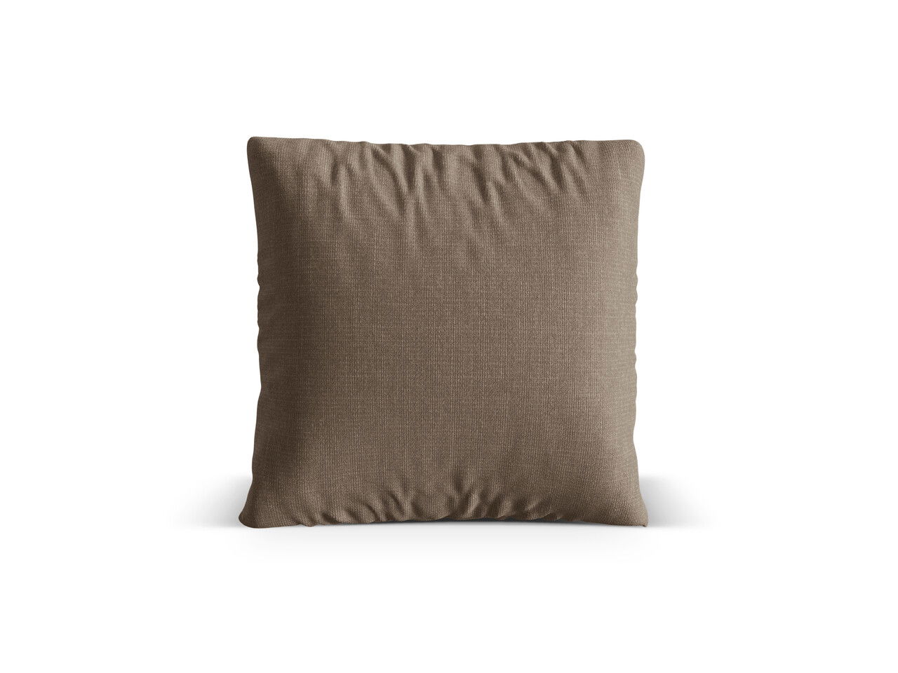 Perna decorativa, Nuria-215, Micadoni Home, 70x70 cm, tesatura structurata chenille, cappuccino