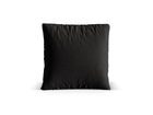 Perna decorativa, Nuria-215, Micadoni Home, 70x70 cm, tesatura structurata chenille, negru