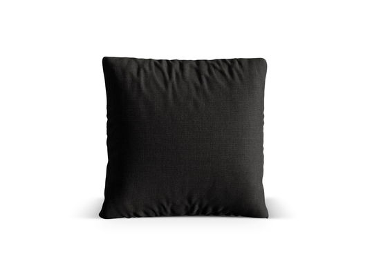 Perna decorativa, Nuria-215, Micadoni Home, 70x70 cm, tesatura structurata chenille, negru