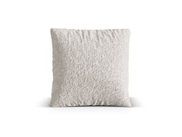 Perna decorativa, Nuria-260, Micadoni Home, 70x70 cm, tesatura boucle, gri bej melange
