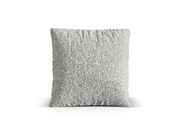 Perna decorativa, Nuria-260, Micadoni Home, 70x70 cm, tesatura boucle, argintiu