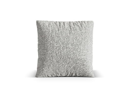 Perna decorativa, Nuria-260, Micadoni Home, 70x70 cm, tesatura boucle, argintiu