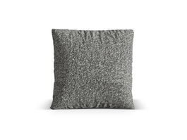 Perna decorativa, Nuria-260, Micadoni Home, 70x70 cm, tesatura boucle, grafit