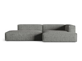 Coltar modular dreapta 4 locuri, Nuria-260, Micadoni Home, 312x147x72 cm, tesatura boucle, grafit