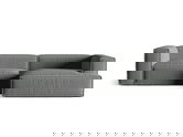 Coltar modular dreapta 4 locuri, Nuria-215, Micadoni Home, 292x147x72 cm, tesatura structurata chenille, gri