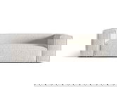 Canapea 3 locuri, Nuria-260, Micadoni Home, 210x110x72 cm, tesatura boucle, gri bej melange