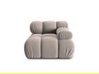 Modul dreapta pentru canapea, 1 loc, Bellis-51, Micadoni Home, 94x94x70 cm, catifea, cappuccino