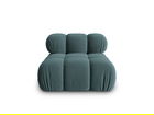 Modul pentru canapea, 1 loc, Bellis-51, Micadoni Home, 94x94x70 cm, catifea, turcoaz