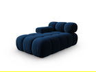 Sezlong living stanga 1 loc, Bellis-51, Micadoni Home, 155x94x70 cm, catifea, albastru regal