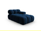Sezlong living dreapta 1 loc, Bellis-51, Micadoni Home, 155x94x70 cm, catifea, albastru regal
