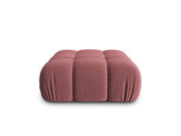Taburet, Bellis-51, Micadoni Home, 94x94x43 cm, catifea, roz