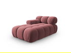 Sezlong living stanga 1 loc, Bellis-51, Micadoni Home, 155x94x70 cm, catifea, roz