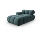 Sezlong living stanga 1 loc, Bellis-51, Micadoni Home, 155x94x70 cm, catifea, turcoaz