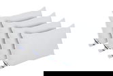 Set 4 perne Alcam, SaniMed® 50x70 cm, microfibra matlasata hipoalergenica, umplutura cu tratament SILVERPLUS®