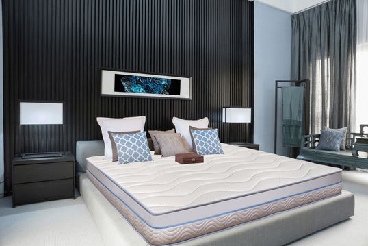Saltea Green Future Arctic Gel Memory 14 + 5, 80x190 cm, H 21 cm, 7 zone de confort, Anatomica, Ortopedica