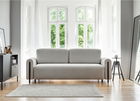 Canapea extensibila 3 locuri, ELTAP, SO-ARC-BL-04ROY, Arcadova, 244x97x97 cm, lemn/poliester, gri inchis/negru