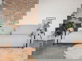 Canapea extensibila 3 locuri, ELTAP, SO-ARC-BL-04JAR, Arcadova, 244x97x97 cm, lemn/poliester, gri/negru