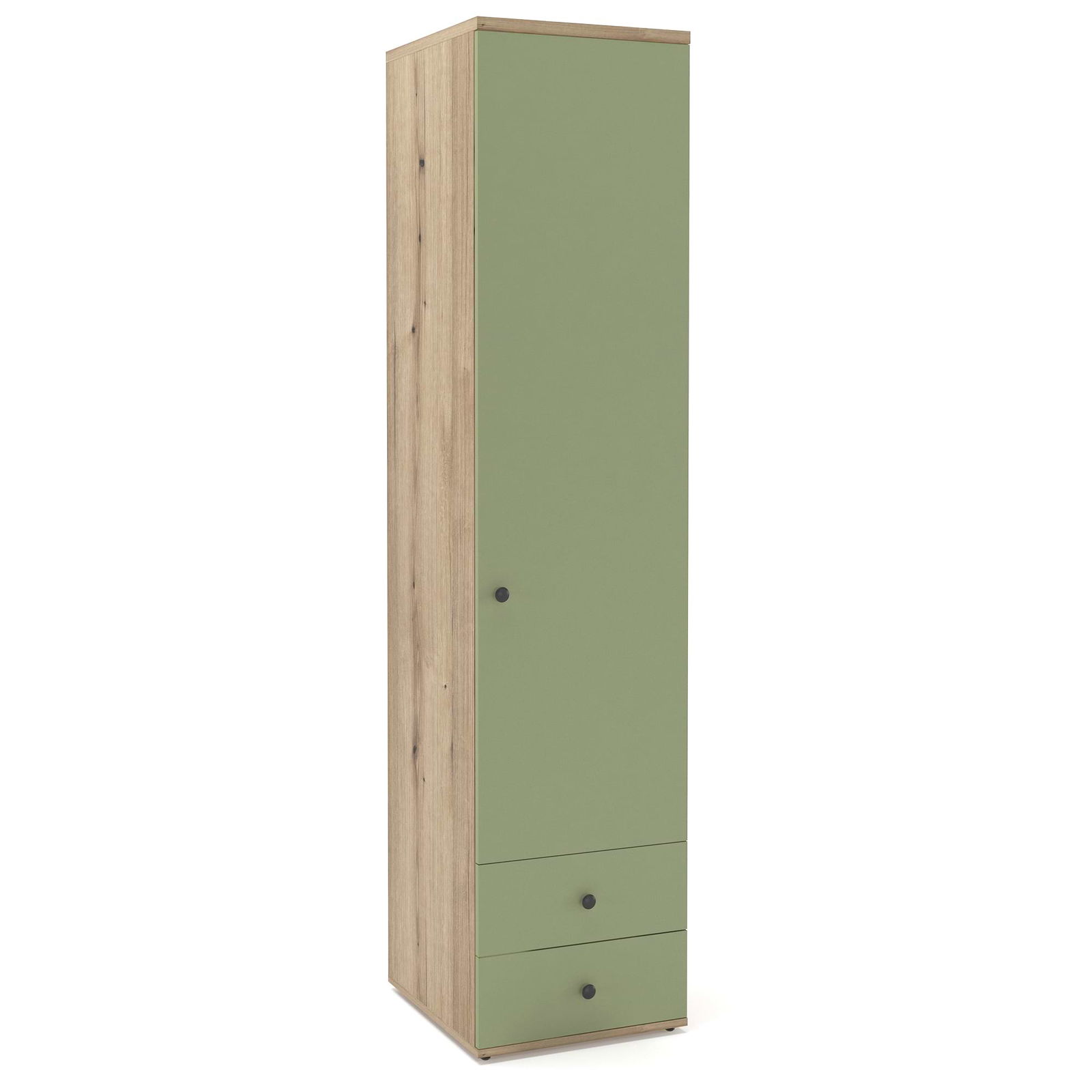Dulap haine PRIMAVERA 45, H200, 1U2S, polite, Stejar, Pesto