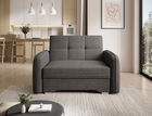 Canapea extensibila 1 loc, ELTAP, Laine, 102x109x84 cm, lemn/poliester, gri inchis
