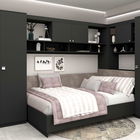 Oferta Dormitor colt ALESSIO 4, Antracit cu saltea inclusa
