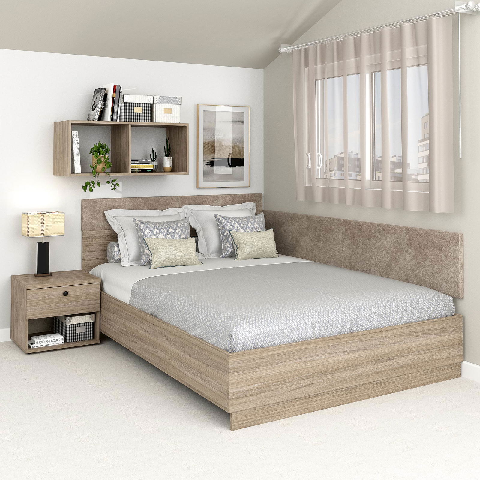 Pat colt AMBRO, 140x200, Oak
