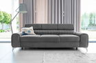 Canapea extensibila 3 locuri, ELTAP, SO-LAU-04NU, Laurence, 261x97x105 cm, lemn/poliester, gri