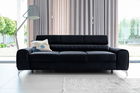 Canapea extensibila 3 locuri, ELTAP, SO-LAU-79MO, Laurence, 261x97x105 cm, lemn/poliester, graphite