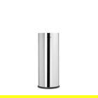 Suport role rezerva hartie igienica, Brabantia, Balance Brilliant, 13.2x13.2x32.1 cm, otel, argintiu