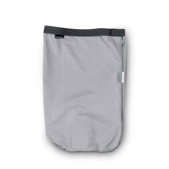 Rezerva sac pentru cos de rufe, Brabantia, Grey, 30-35 L, 80x46.7x3.8 cm, textile, gri