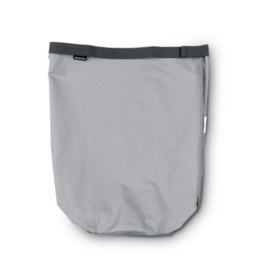 Rezerva sac pentru cos de rufe, Brabantia, Grey, 50-60 L, 83.5x56x3.8 cm, textile, gri
