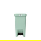 Cos de gunoi cu pedala, Brabantia, StepUp, 10 L, 26.5x20.3x38.1 cm, polipropilena, verde jad