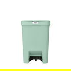 Cos de gunoi cu pedala, Brabantia, StepUp, 25 L, 35.2x28x40.9 cm, polipropilena, verde jad
