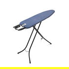 Masa de calcat, Brabantia A, Denim Blue, 110x30 cm, 7 pozitii de reglare, otel/bumbac