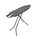 Masa de calcat, Brabantia B, Denim Black, 124x38 cm, 7 pozitii de reglare, otel/bumbac, negru denim