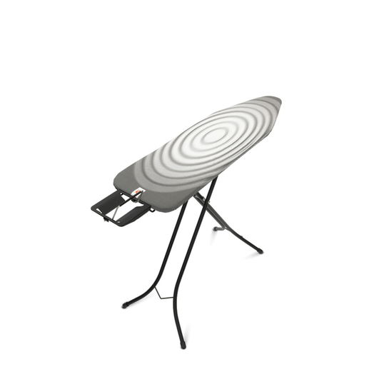 Masa de calcat, Brabantia B, Titan Oval, 124x38 cm, 7 pozitii de reglare, otel/bumbac