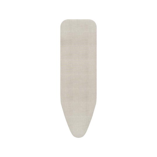 Husa pentru masa de calcat, Brabantia B, Denim Grey, 124x38 cm, 8 mm spuma, bumbac