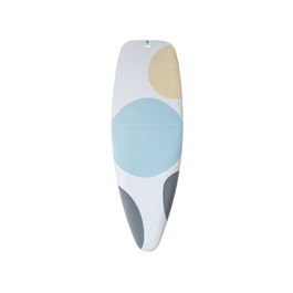 Husa pentru masa de calcat, Brabantia D, PerfectFlow Spring Bubbles, 135x45 cm, 2 mm spuma, bumbac