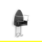 Suport pentru fierul de calcat, fixare pe perete, Brabantia, Cool Grey, 16x19.5x38.1 cm, polipropilena/otel, gri