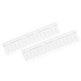 Suport pentru uscat sosete 2 piese, Brabantia, White, 22x4.5x1.4 cm, polipropilena, alb