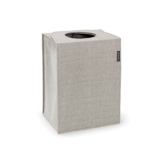 Cos de rufe, Brabantia, Grey, 55 L, 29.5x40.5x54 cm, textil, gri
