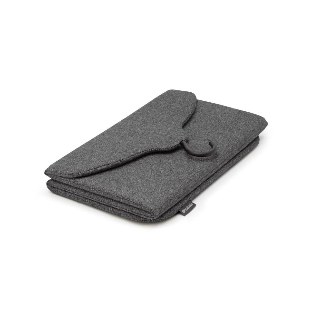 Suport pliabil pentru calcat cu aburi, Brabantia, Linn, 40.4x93 cm, textil, negru piper