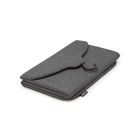 Suport pliabil pentru calcat cu aburi, Brabantia, Linn, 40.4x93 cm, textil, negru piper