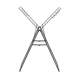 Uscator de rufe, Brabantia, Hangon Matt, 20 m capacitate de uscare, otel, negru mat