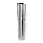 Suport fixare pentru uscator de rufe de gradina, Brabantia, Spike, 35mm, otel, gri
