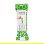 Set 20 saci de gunoi, Brabantia, PerfectFit, marimea G, 23-30 L, nailon, alb