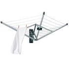 Uscator rufe cu montare pe perete + husa de protectie, Brabantia, WallFix, 24 m capacitate de uscare, cu fixare pe perete, otel, gri metalizat